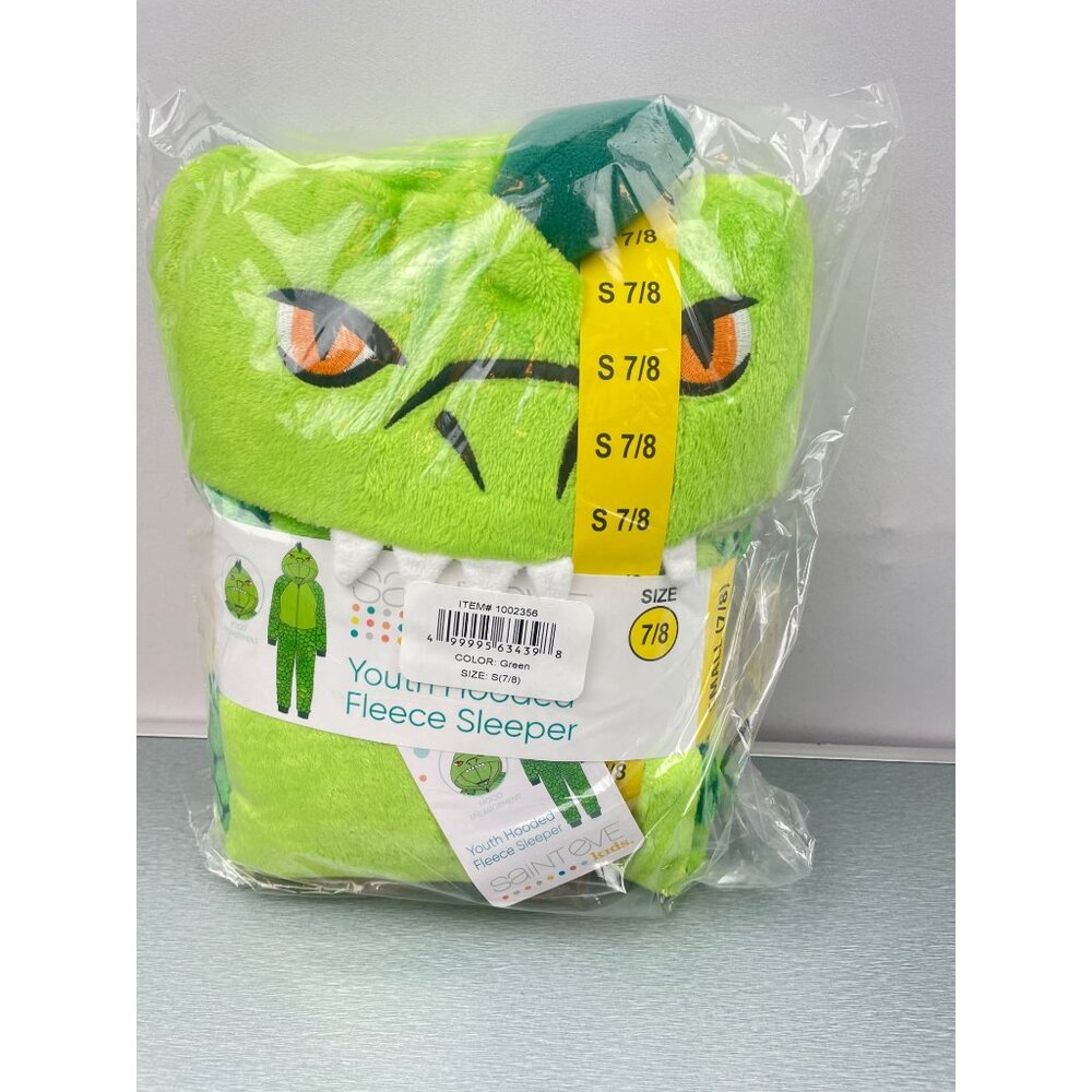 SAINT EVE DINO YOUTH BLANKET SLEEPER SIZE 7-8 - Picture 4 of 9